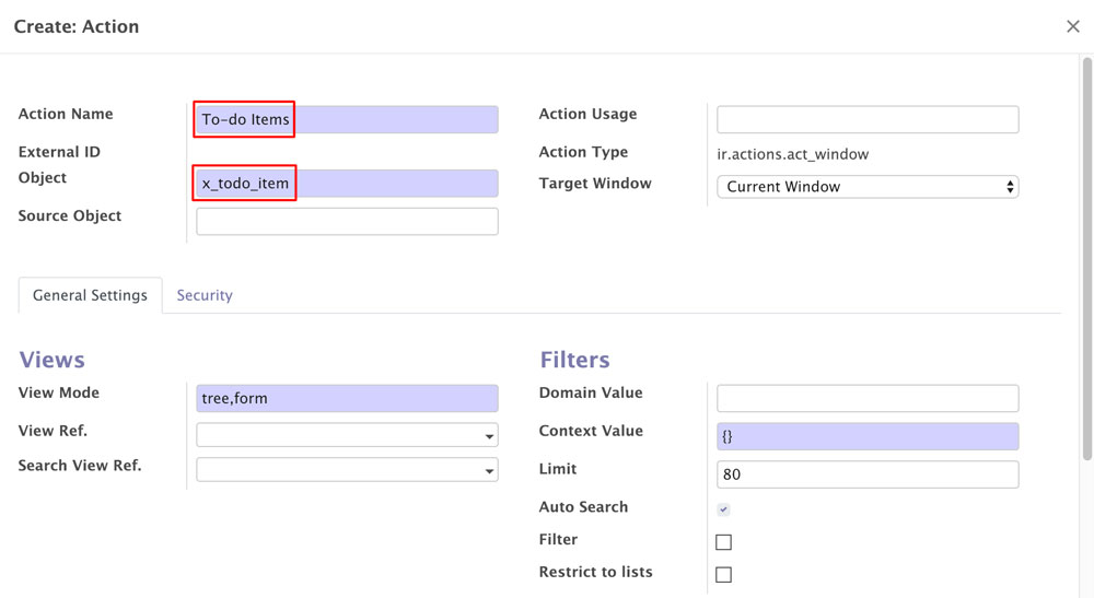 使用开发者模式快速入门 Odoo 12