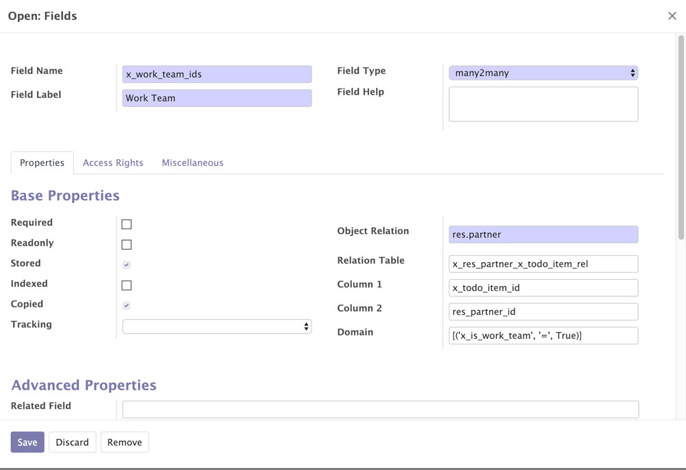 使用开发者模式快速入门 Odoo 12