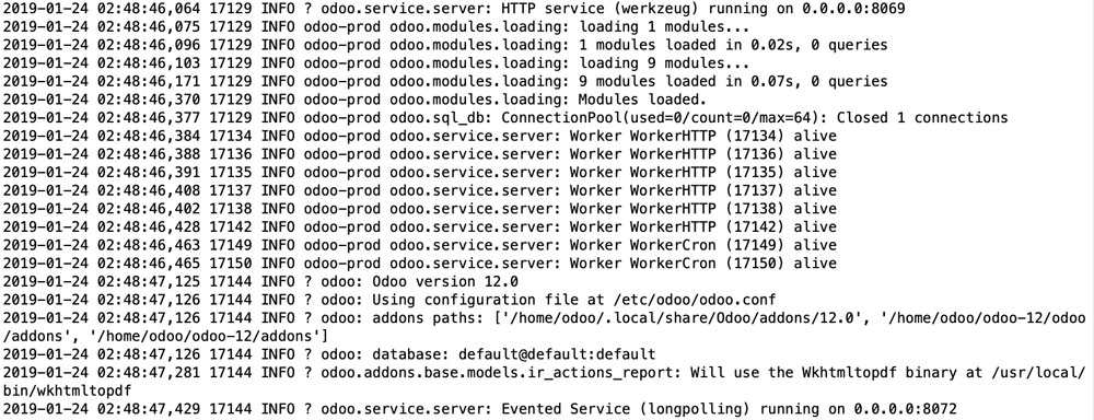 Odoo 12开发之部署和维护生产实例