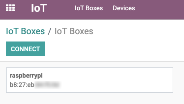 关闭弹窗。此时你会看到IoT盒子已添加到列表中了